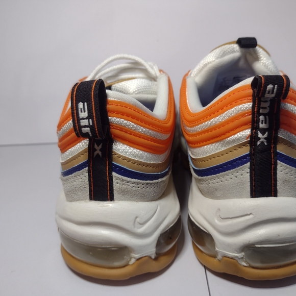 Nike Air Max 97 SE Frank Rudy/Summit Safety Orange White, Size 9 - Picture 3 of 12